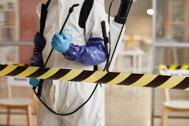 Professional Unattended Death Cleanup technician working in Agua Dulce, TX